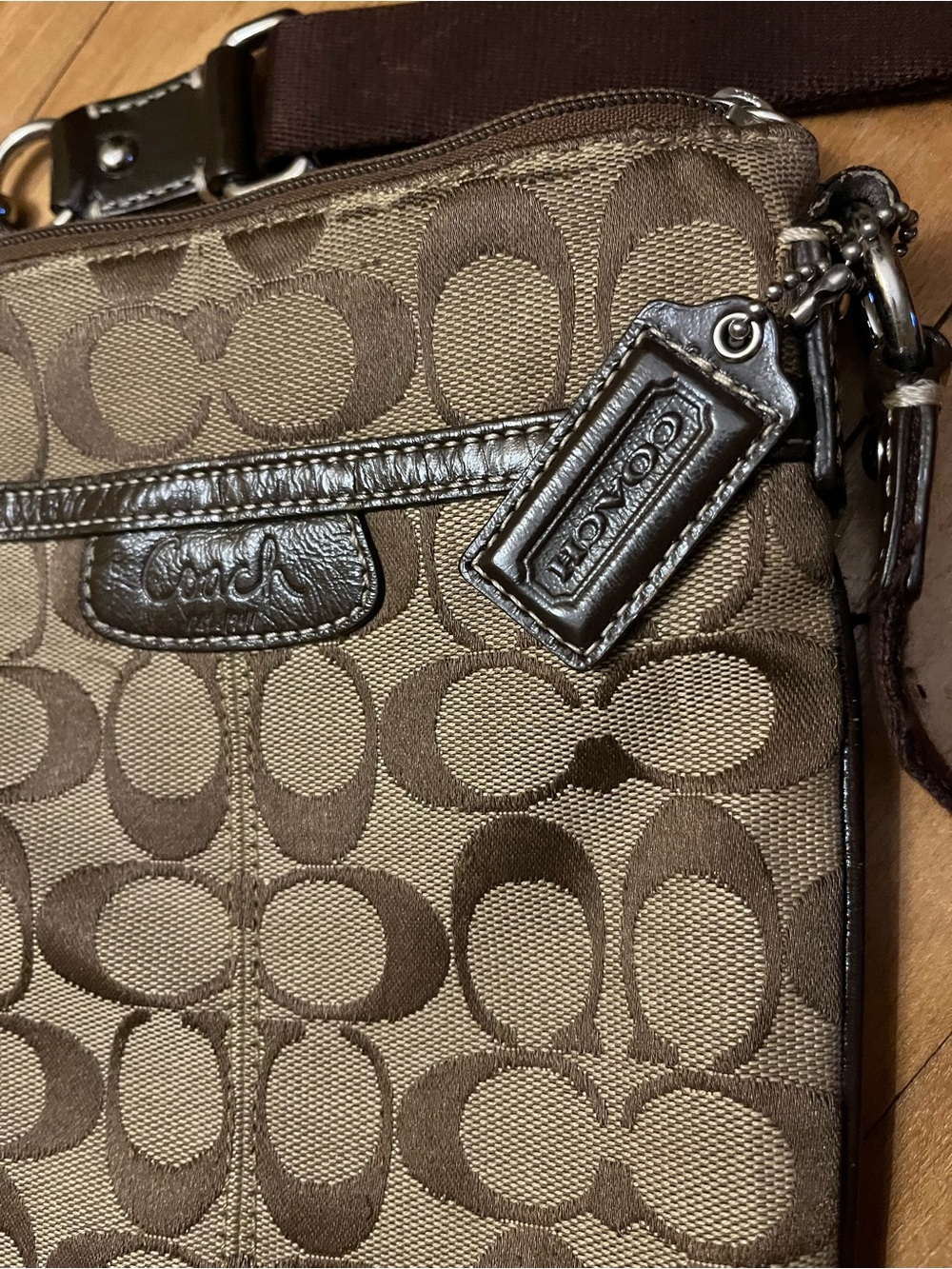 Coach Signature Crossbody Bag